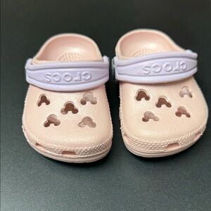 CROCS Kids' Disney Light Pink Sandals